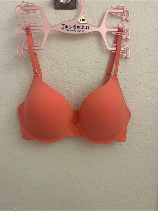 Juicy Couture Other - Juicy Couture Coral-Orange Padded Push-Up Bra